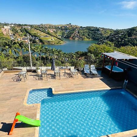 Chacara Gama Em Condominio Igarata-Sp - Jacuzzi Com Hidromassagem, Piscina E Sauna Eksteriør billede