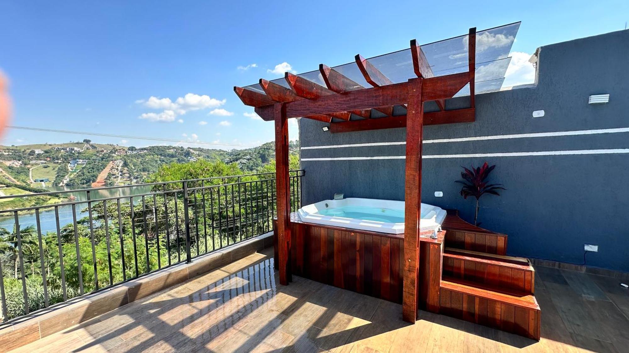 Chacara Gama Em Condominio Igarata-Sp - Jacuzzi Com Hidromassagem, Piscina E Sauna Eksteriør billede